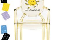 Sedia Lou Lou Ghost per Kartell Kids