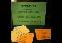 COORDINATI COPRI-PIUMINO FLOU SCONTI DAL 30 AL 60%