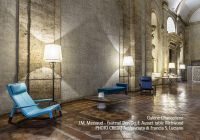 Poltrona Frau furnishings at Rome's Palazzo Farnese for Design @ Farnese